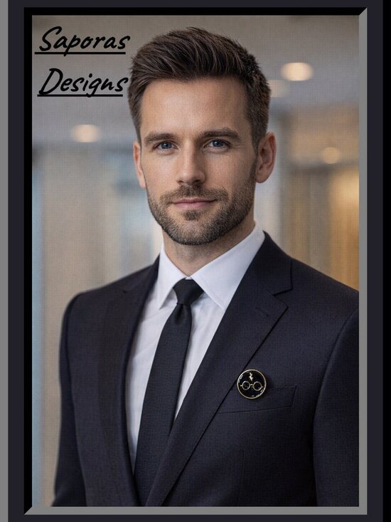 Other - Harry Potter Scar Glasses Theme Tie Pin For Men